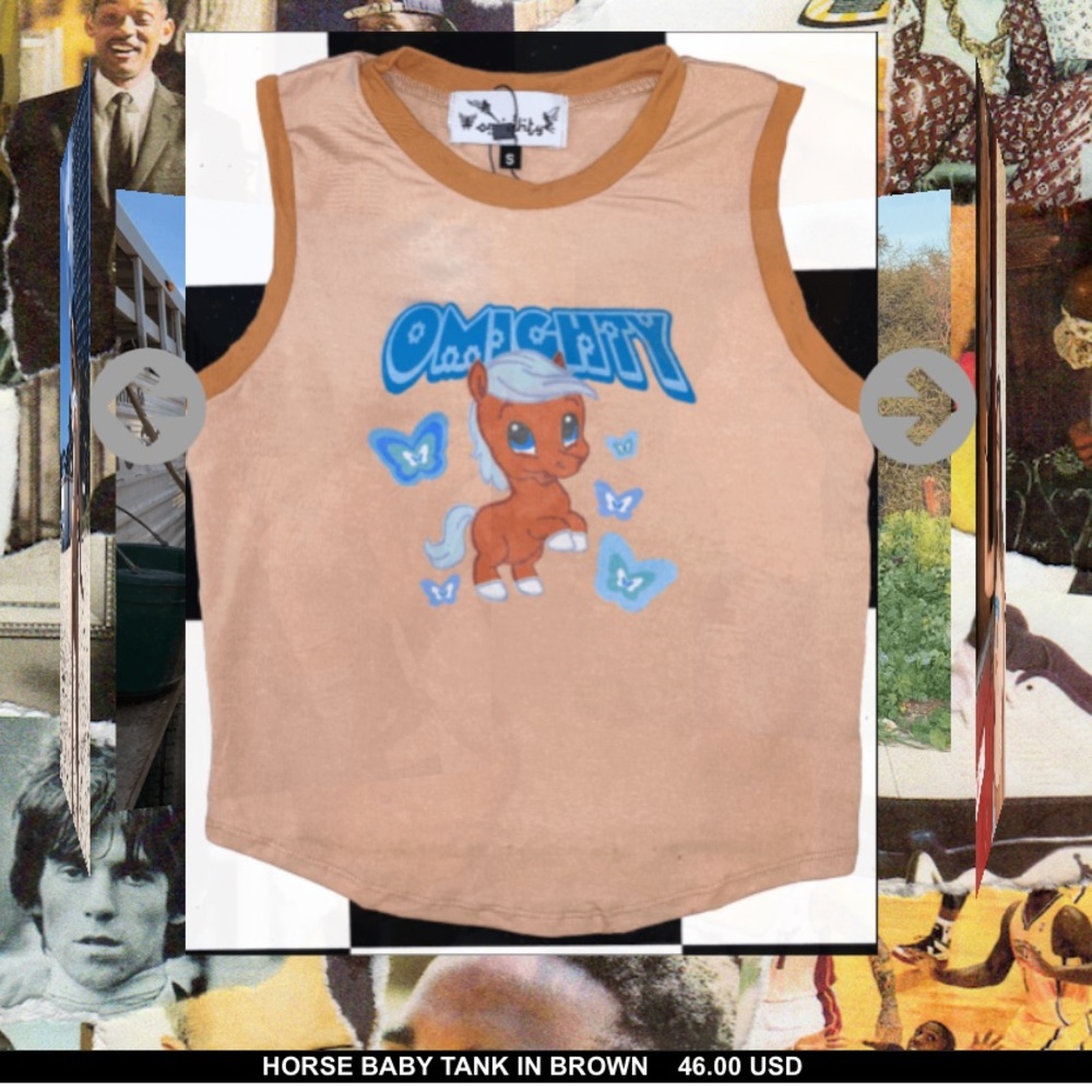 O mighty baby tee